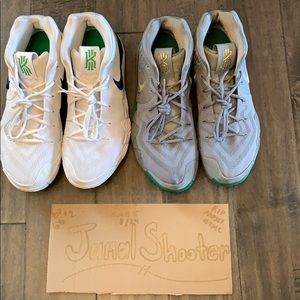 2 Pair of Nike Basketball Kyrie 4! Size 13!